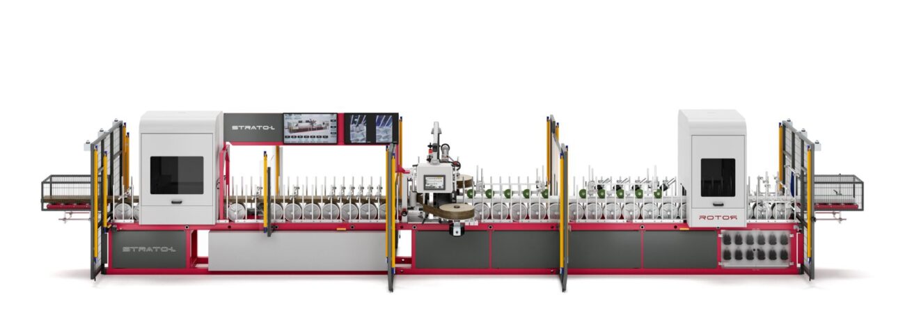 STRATO-L: Doppelseitige Profilkaschieranlage