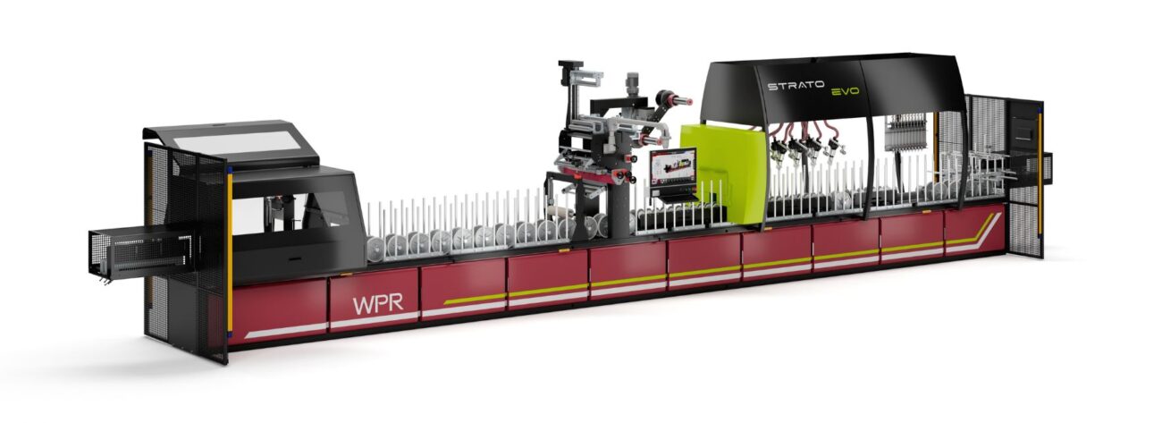Strato EVO: Smarte Profilummantelungsmaschine für PVC